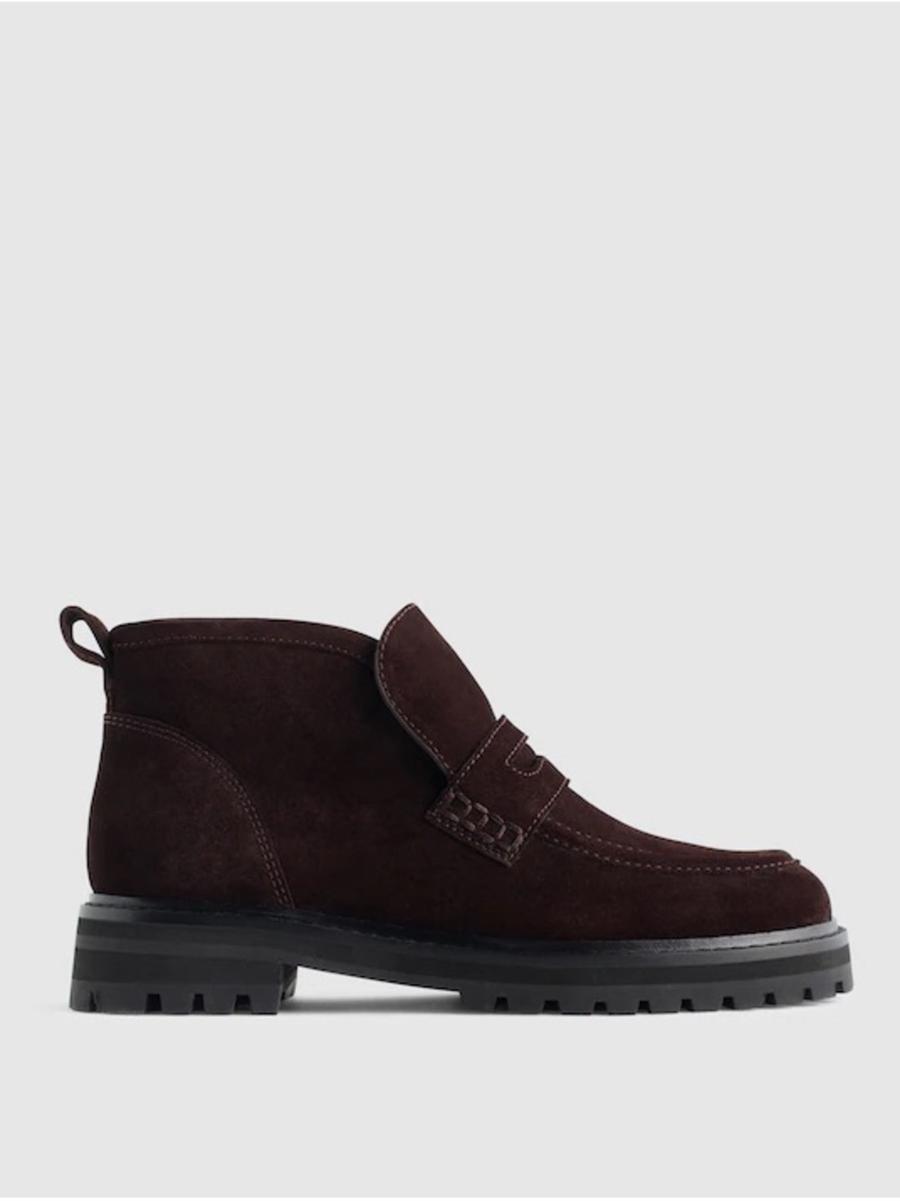 Madewell The Ryder Ankle Boot in Coffee size 7.5